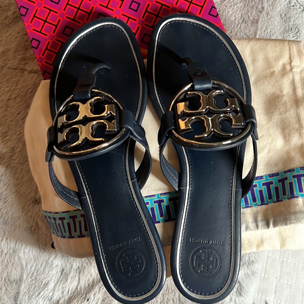 Tory Burch Metal Miller Sandal